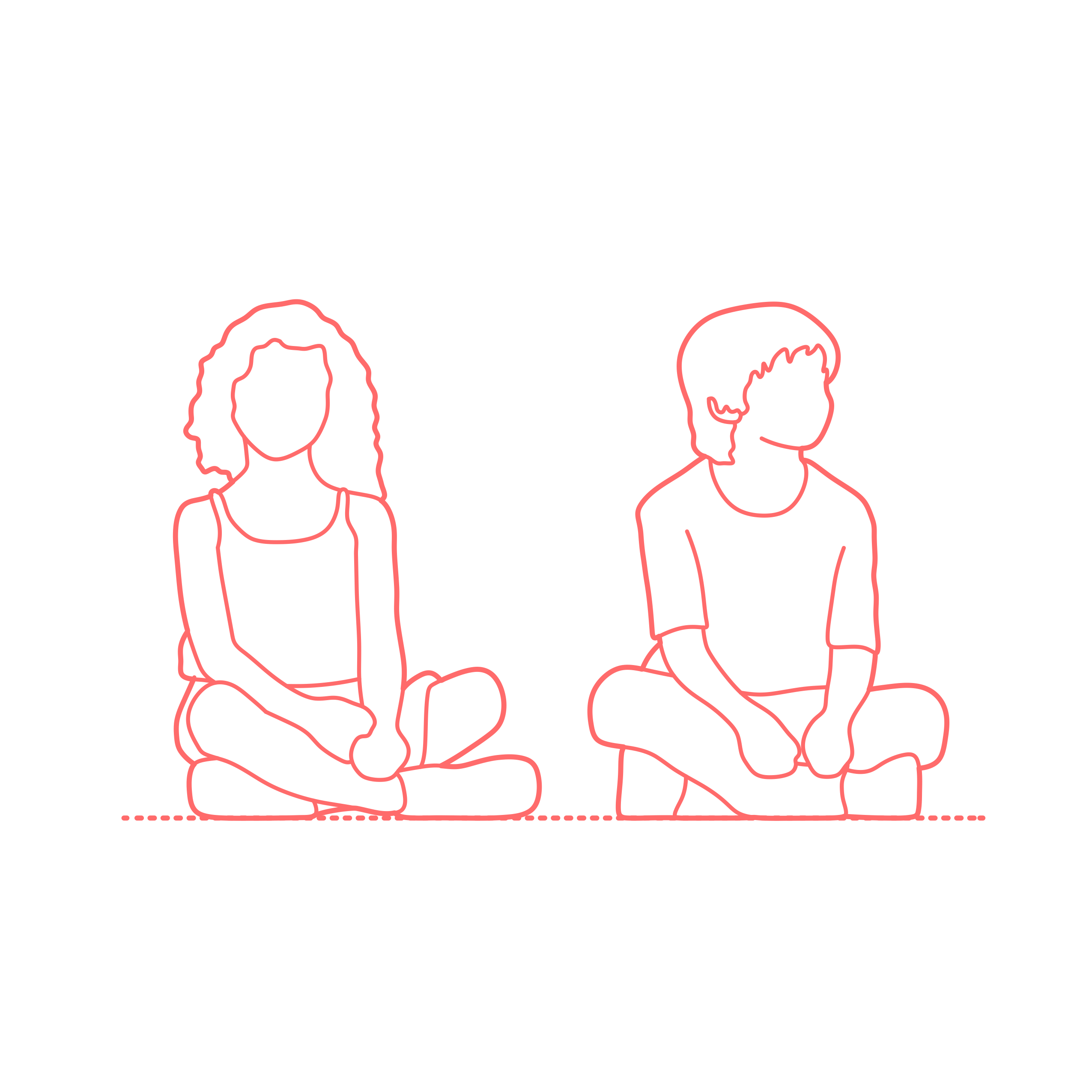 Humans Children Kids Sitting Front Sticker Svg Vector Free Vectors